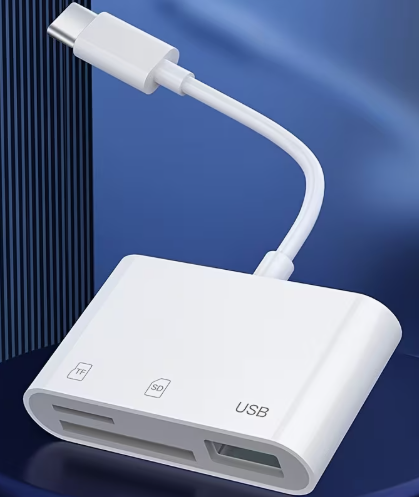 Leitor de cartão SD USB C