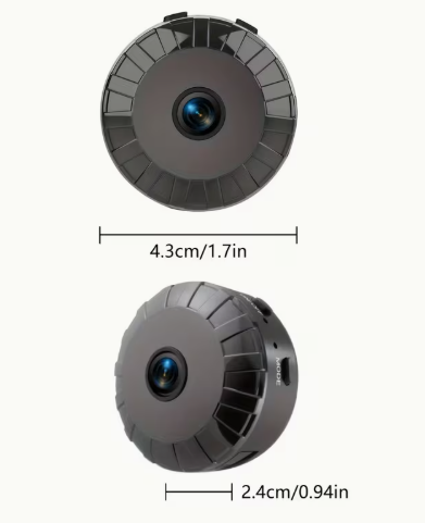 Câmara Sem Fios Compacta, Resolução 480P