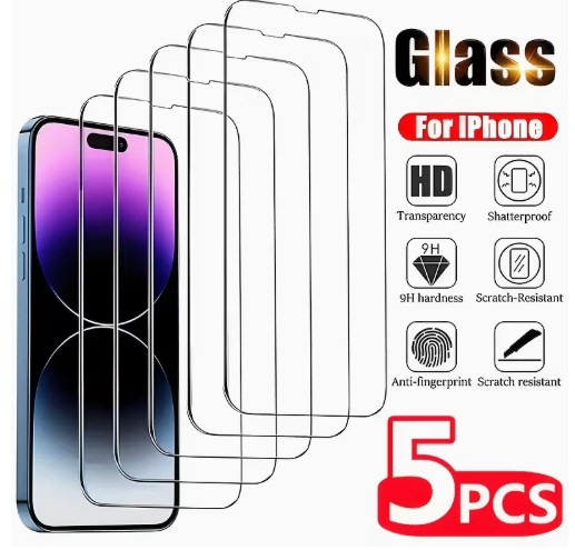 Pelicula de Iphone 15 Plus Transparente