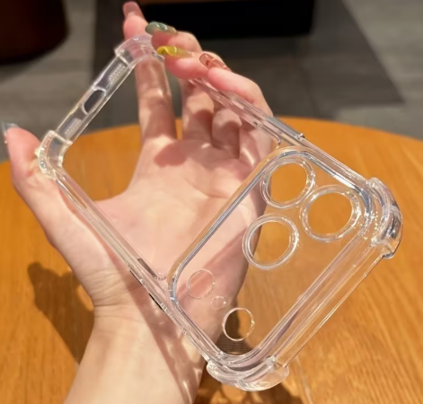 Capa de IPhone 17 PRO MAX Transparente Antichoque