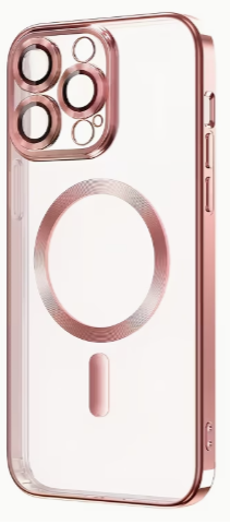 Capa de Iphone 13 PRO MAX Rosa Golden