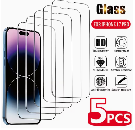 Pelicula de IPhone 16 PLus Transparente