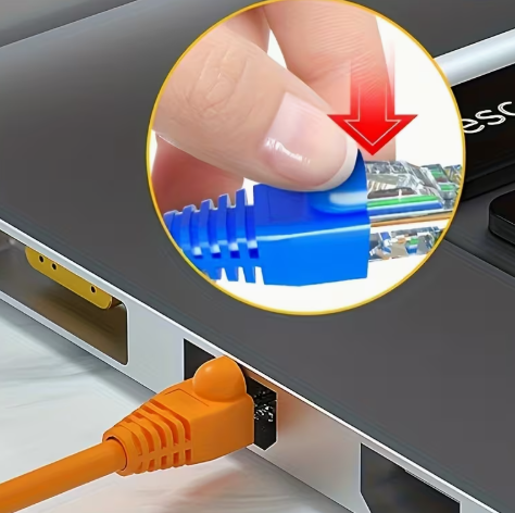 Conector de Cabos de Internet RJ45 Cat5E/Cat6/Cat7 para Cabos de Rede com Capas Protetoras PVC 8P8C