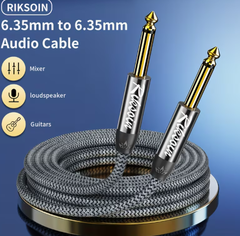 Cabo de Áudio RIKSOIN 2,4 M/94,49 Polegadas